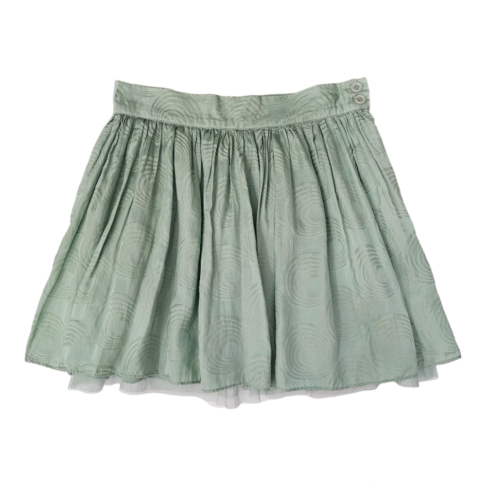Forever 21 Green Sage Mini Skirt Sz Medium